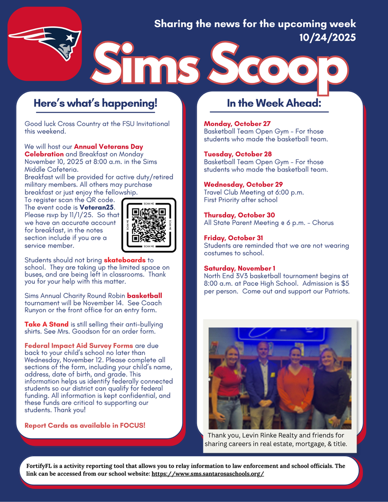 The Week of October 27-31