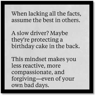 Assume Positive Intent