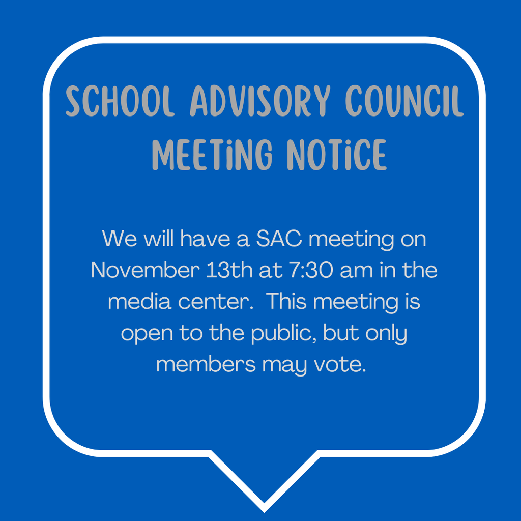 November SAC Meeting