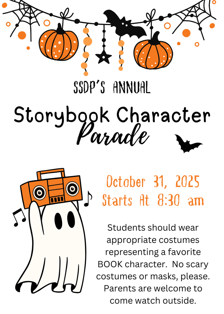 Parents are invited to stand outside along the parade route for this event!