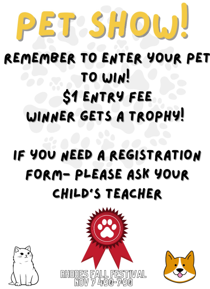 Pet Show Flyer
