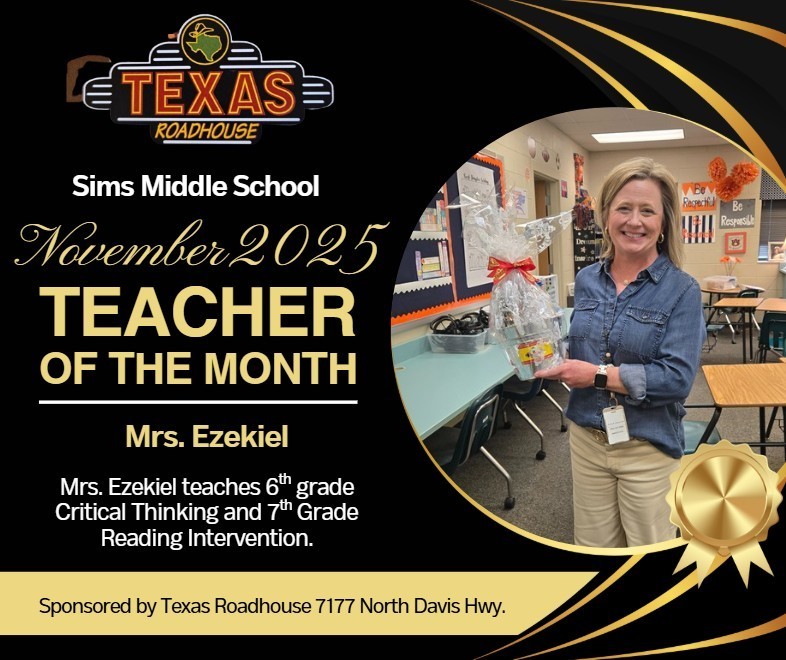 November Teacher of the Month