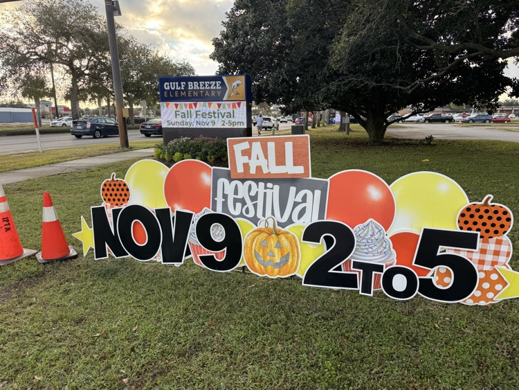 Fall Festival Sunday 11/9 2-5 at GBE!