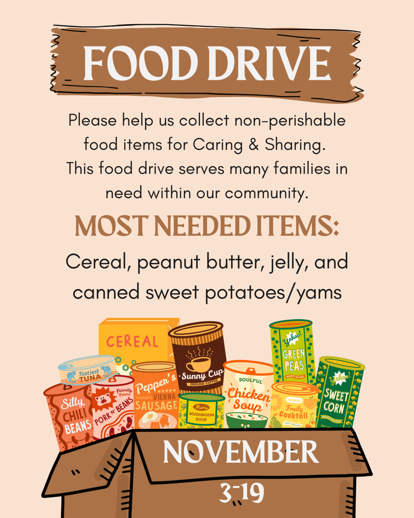 food drive graphic