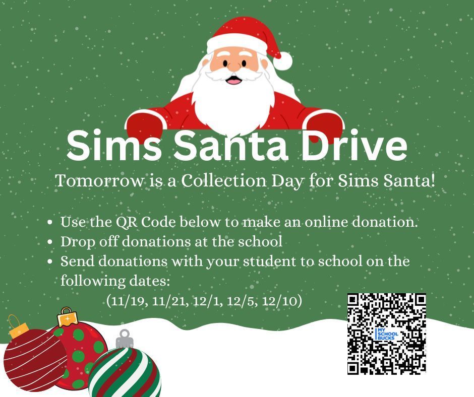 Santa Drive Reminder