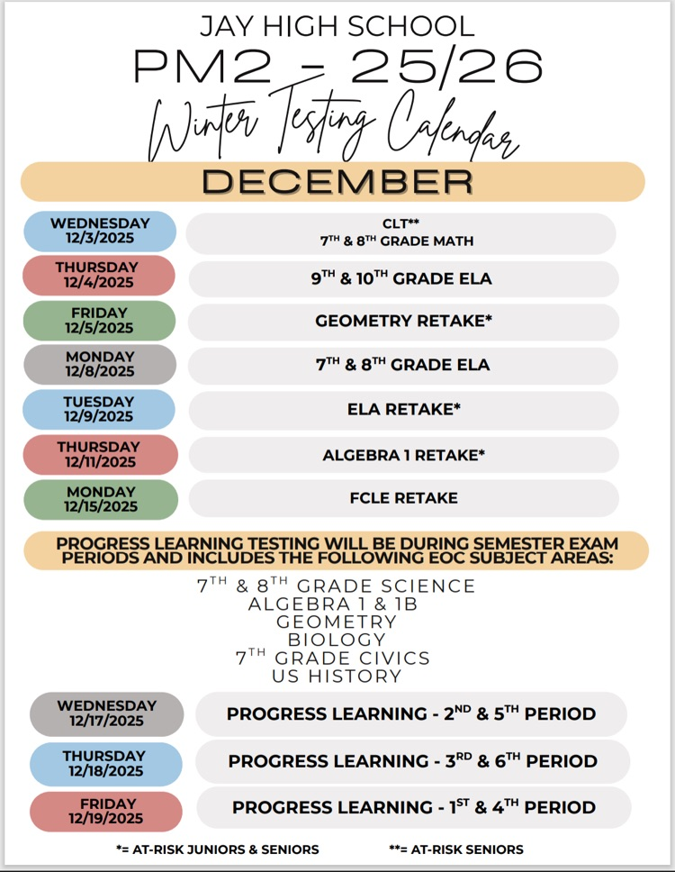 pm2 testing schedule