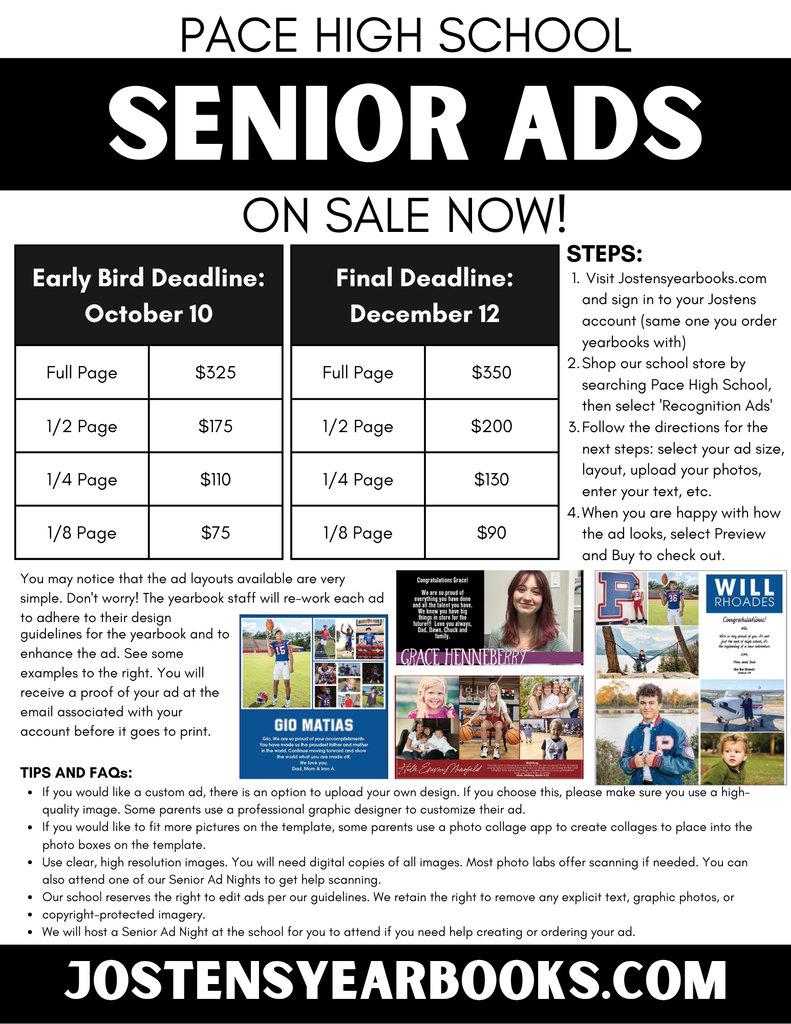 Senior Ad Flyer