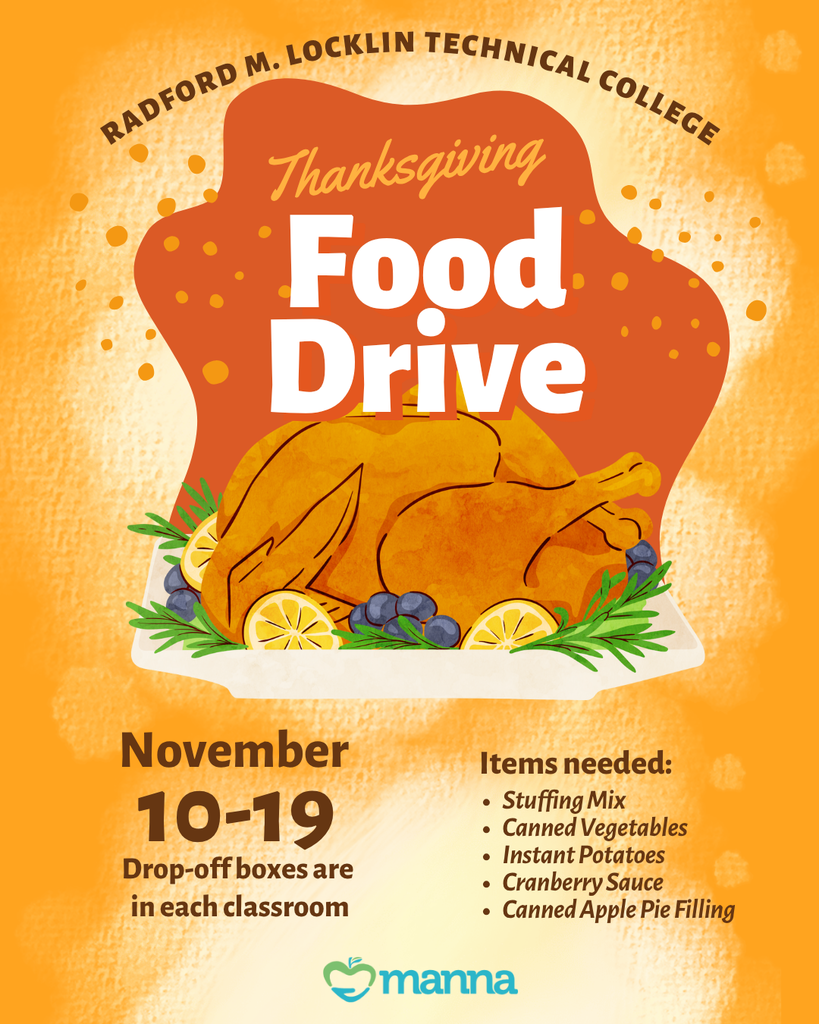 Thanksgiving Food Drive November 10-19