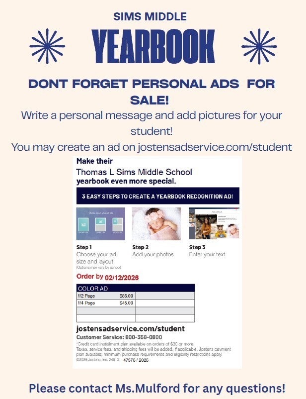 Yearbook personal ad