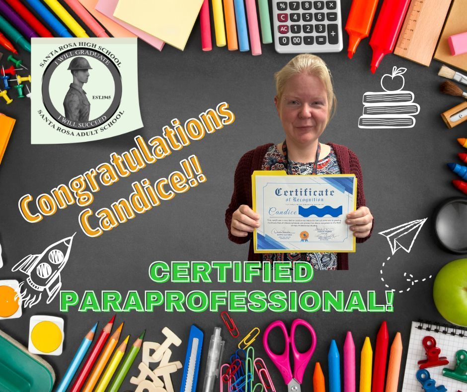 IET Paraprofessional Certification - Candice