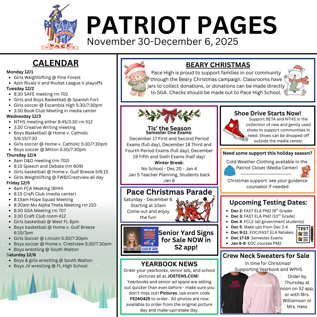 Pages November 30 to December 6