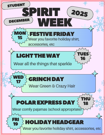 December Spirit Week