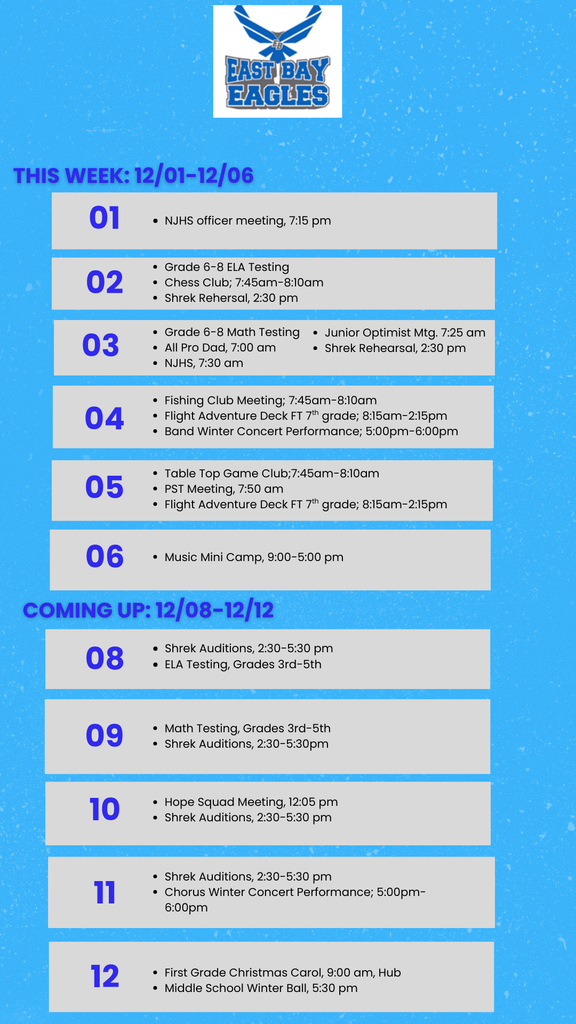 Sunday Announcements