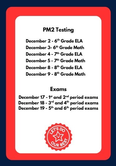 December Testing