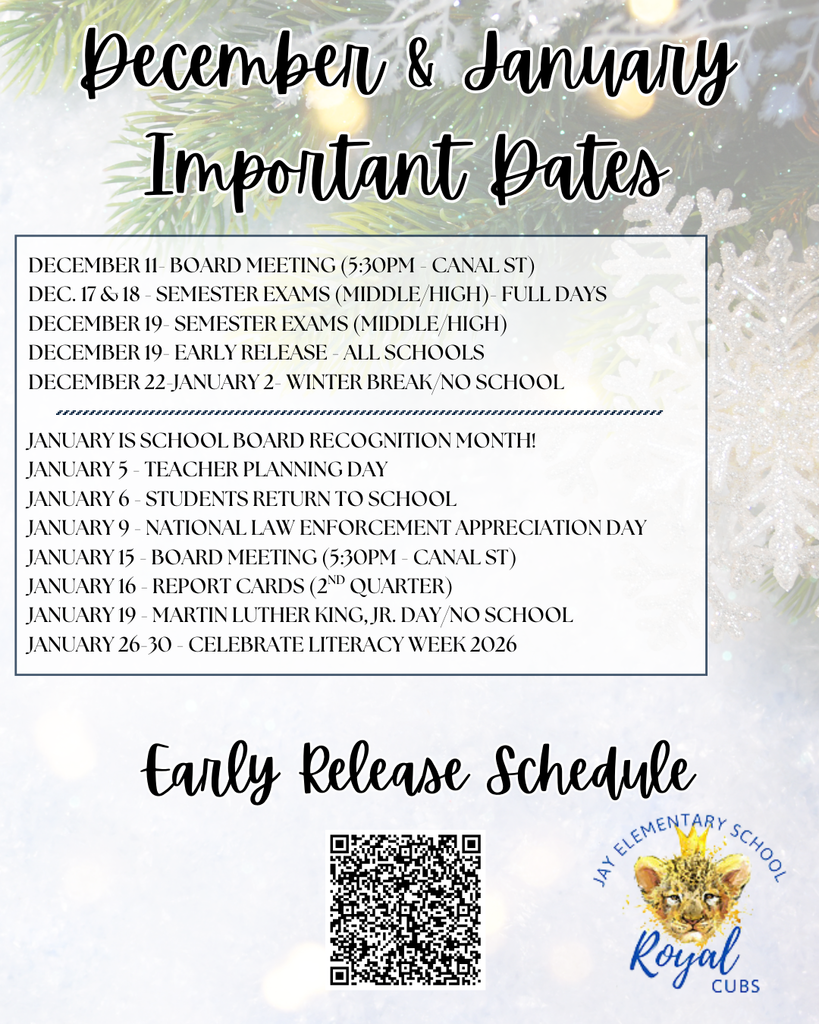 december and january