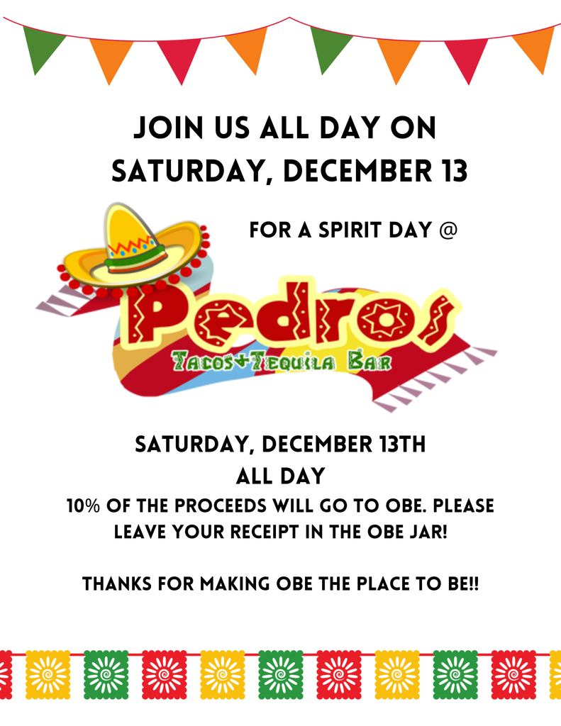 Spirit Day at Pedros