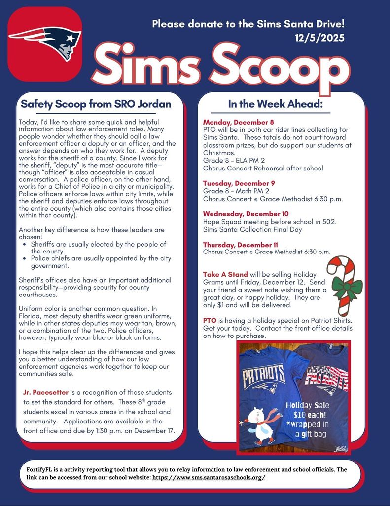 THe Week of December 8-12