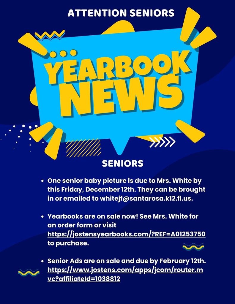 Yearbook News