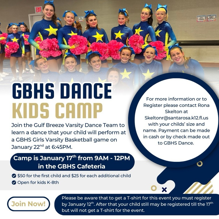 GBHS Dance Camp