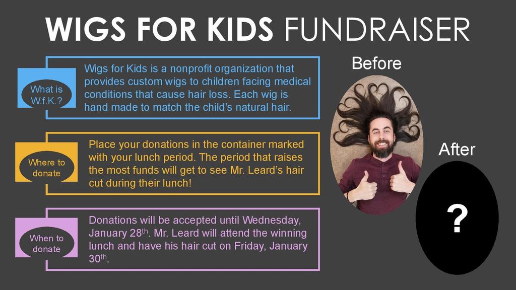 wigs for kids fundraiser