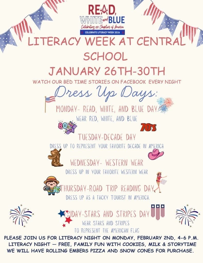 Literacy Week Flyer
