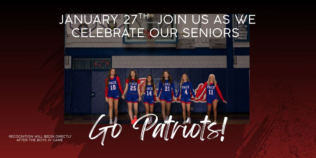 Lady Patriots Basketball Senior Night