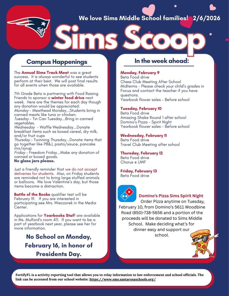 The Week of February 9-13