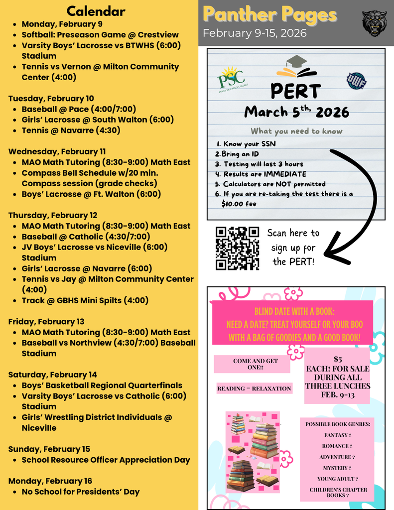 Panther Pages 2/9-2/15