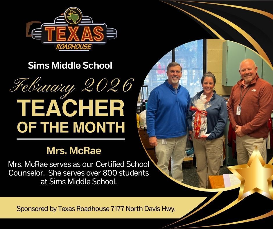 Teacher of the Month