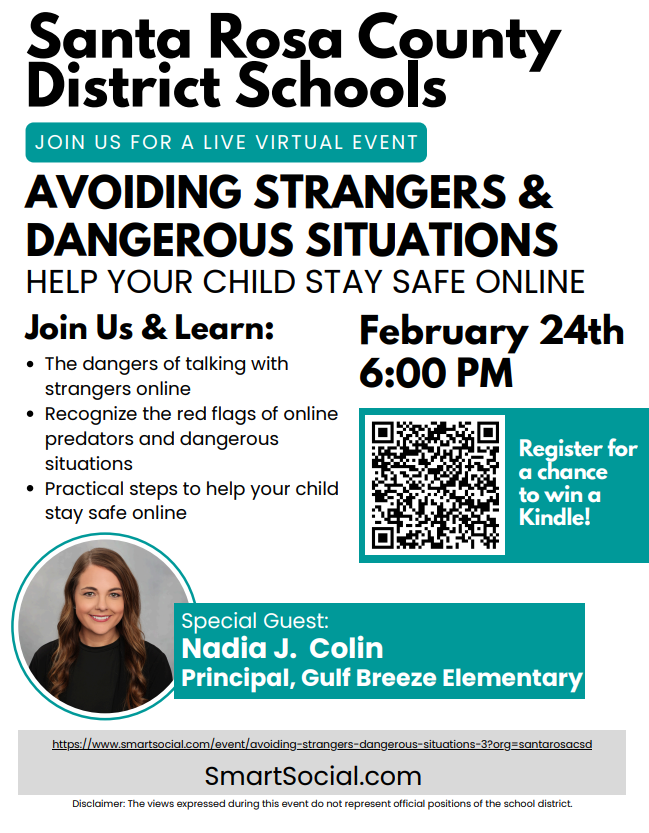 Avoiding Strangers and Dangerous Situations - Nadia Colin