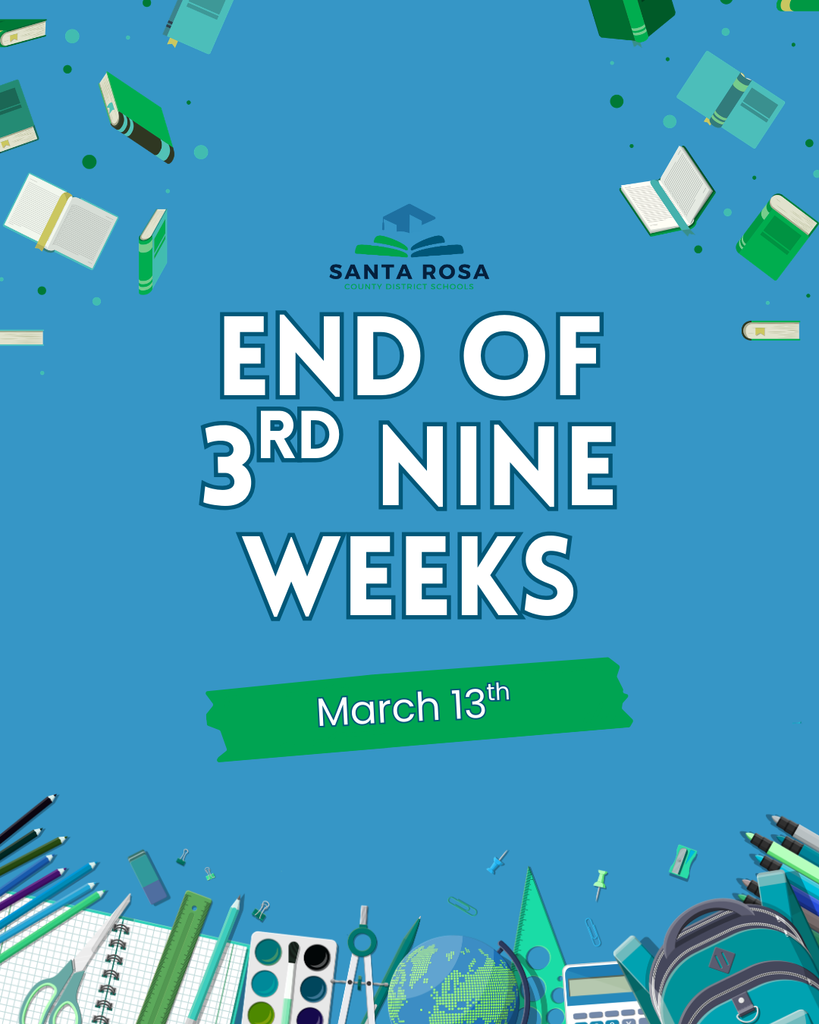 March 13 - End of 3rd Nine Weeks