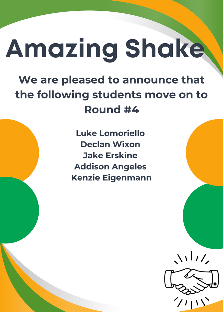 amazing shake whiting field