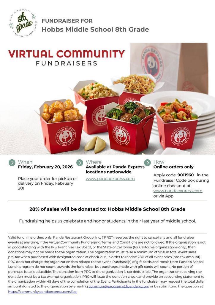 panda express spirit night