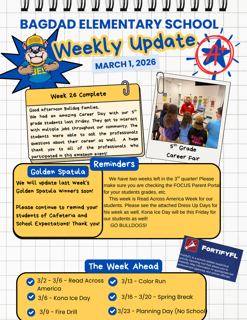 Weekly Update 3-1-26