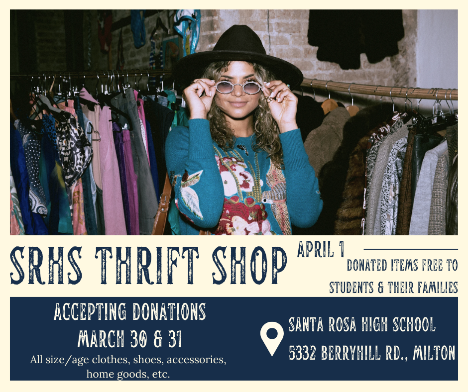 SRHS Spring Thrift Shop