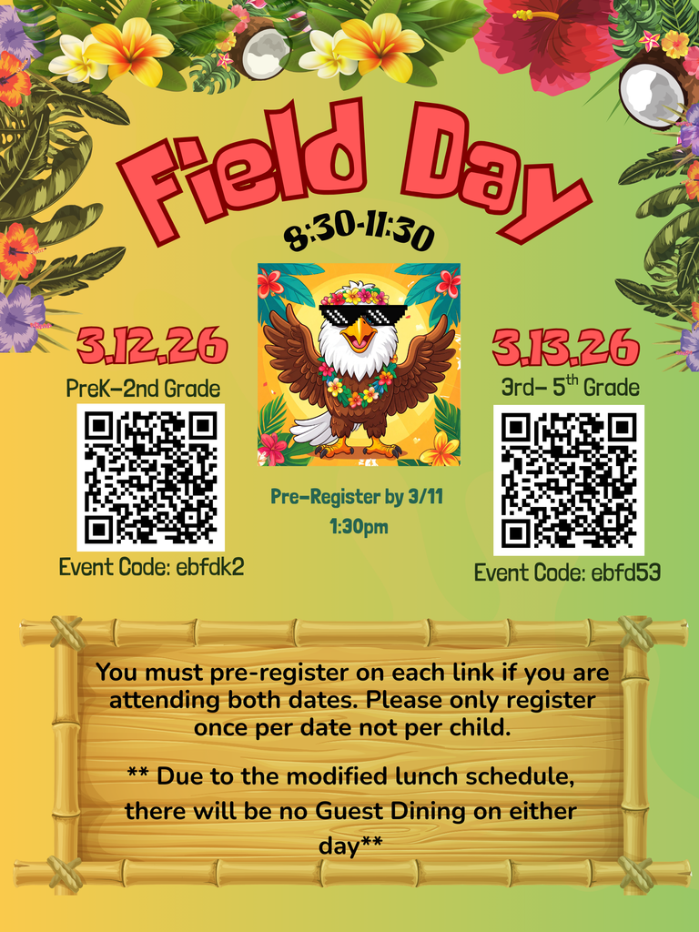 Field Day QR codes