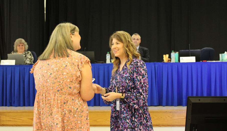 Hickmon and Hines CTE Award