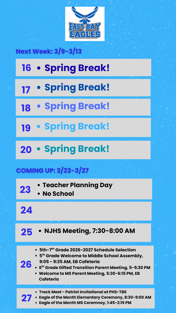 Sunday Announcements