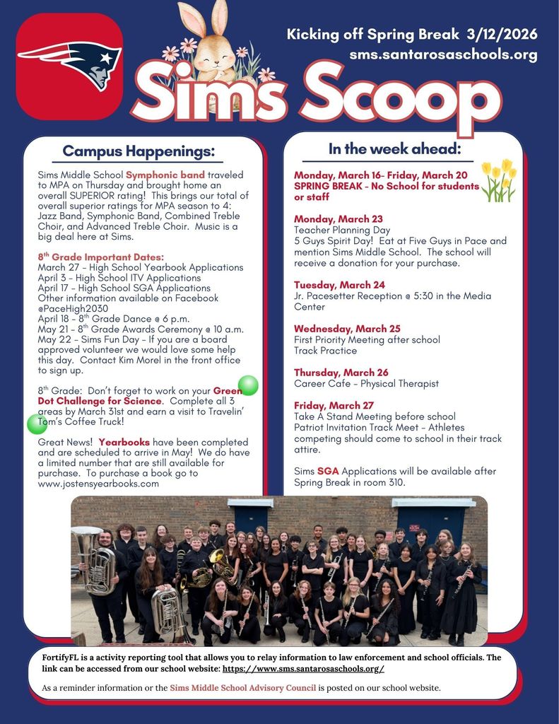 The week of March 23-27