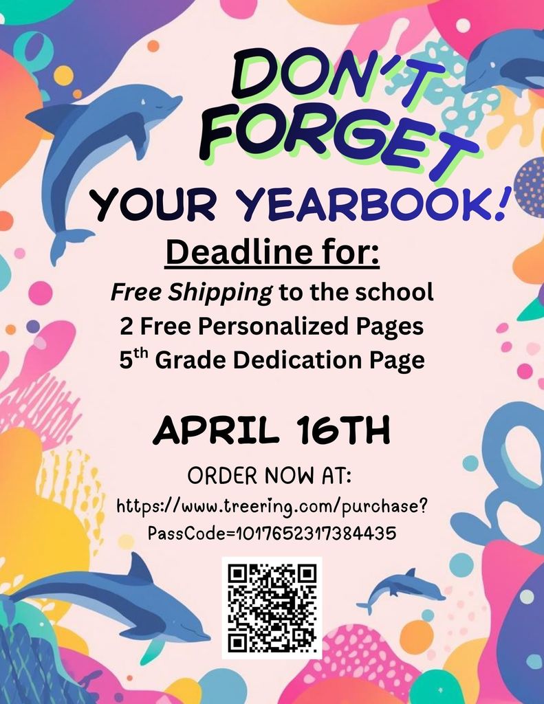 Yearbooks on Sale until April 16