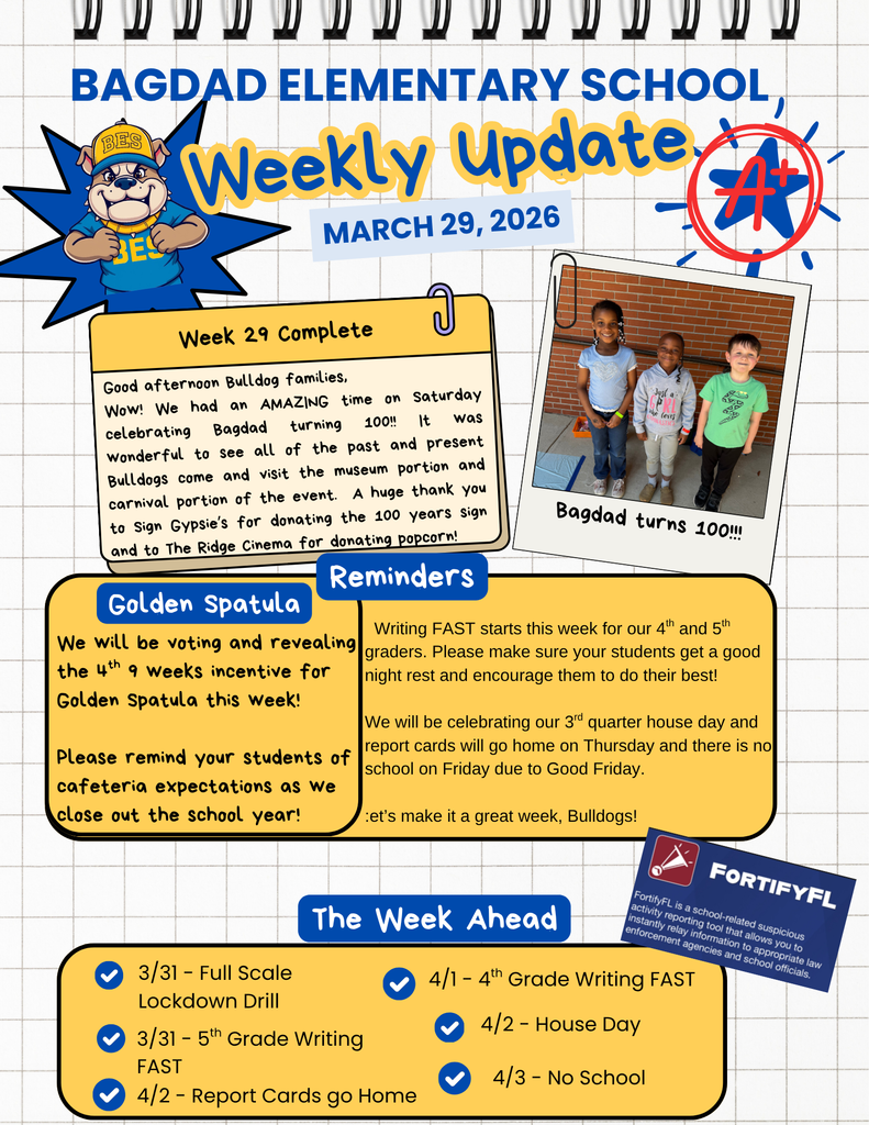 Weekly Update 3-29-2026