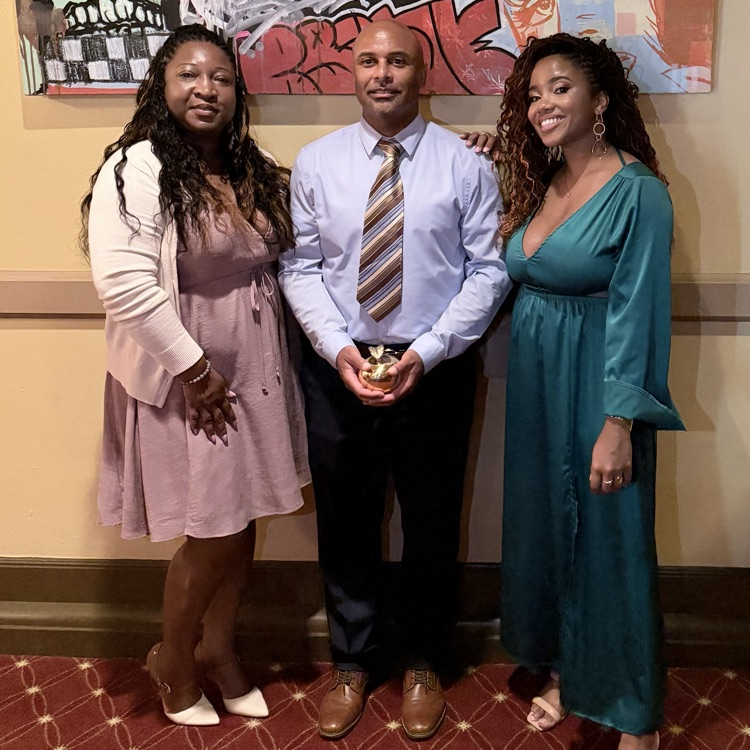 Stallworth with Family