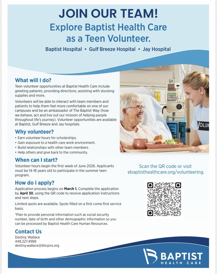 teen hospital volunteers