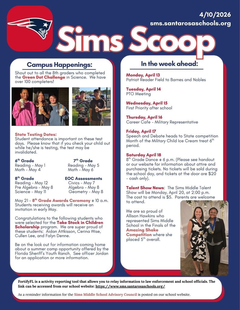 The Week of April 13-17