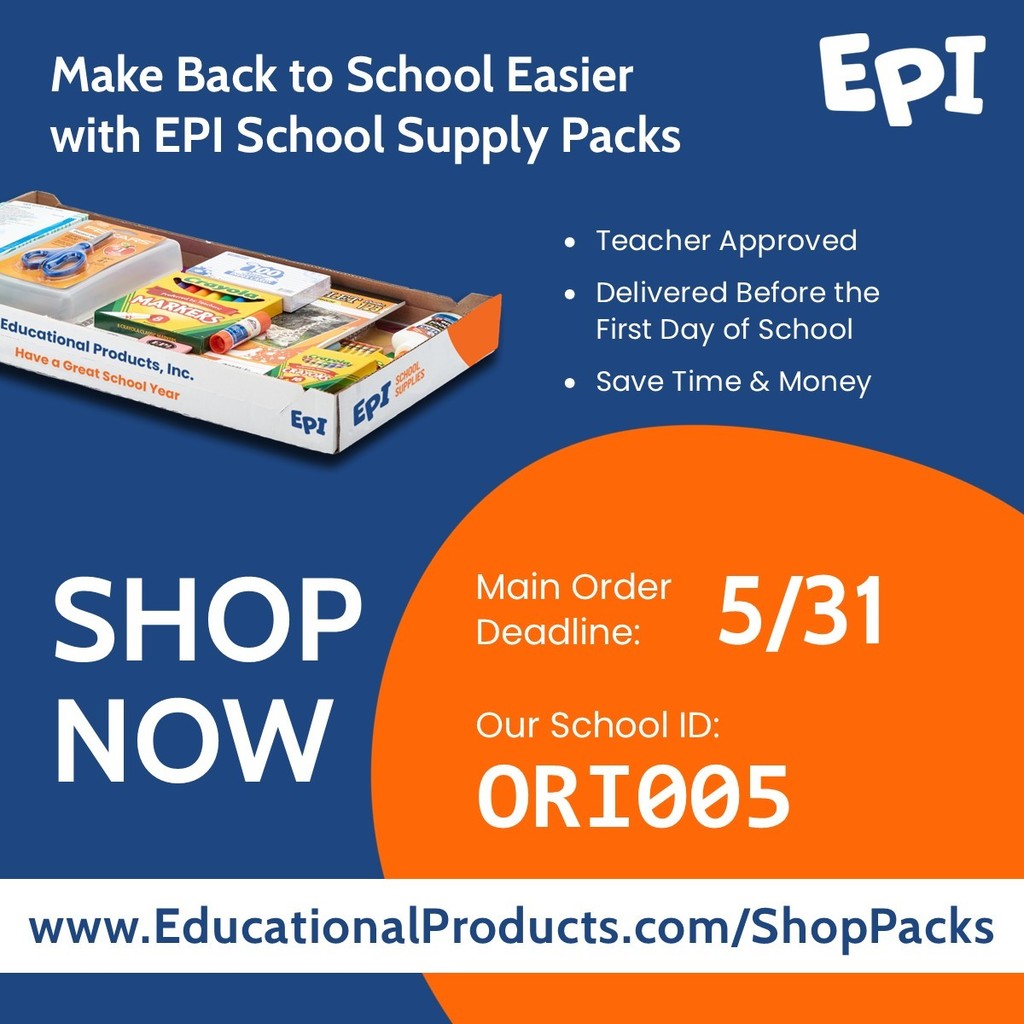 Order school supplies