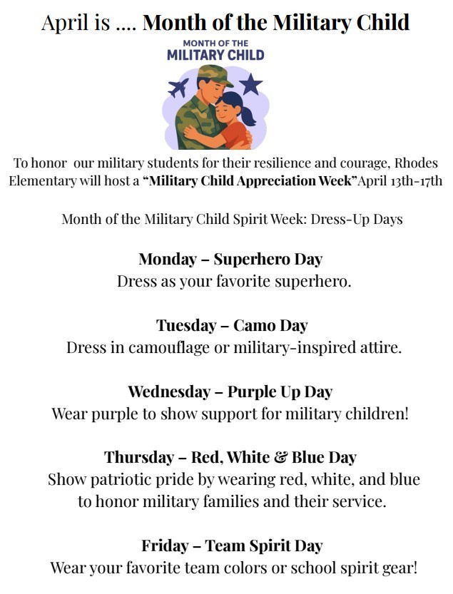 Military Week Dress Up