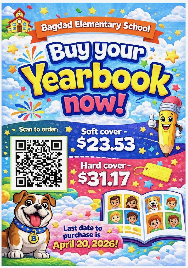 Yearbook Ad - Last Day to Purchase April 20th 