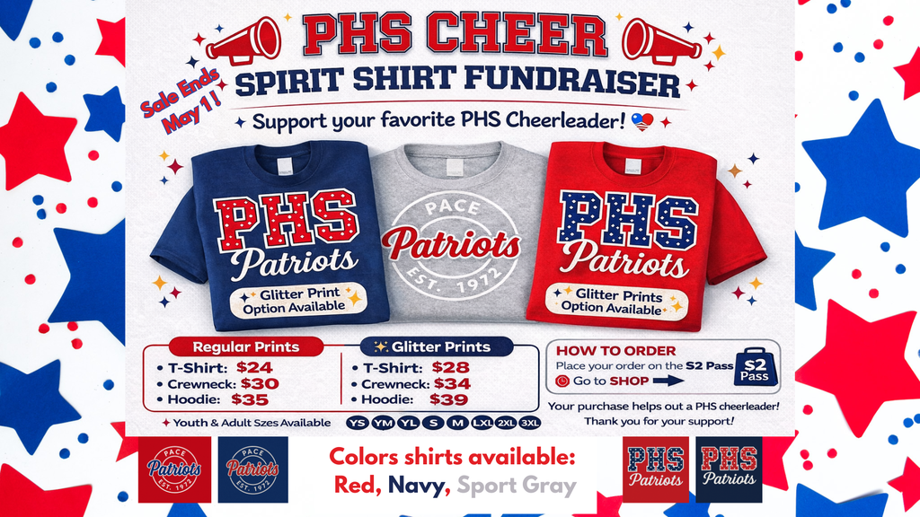 cheer shirt fundraiser