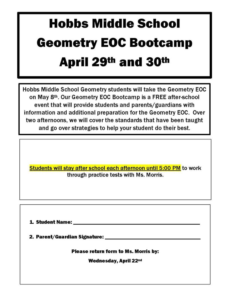 geometry eoc bootcamp