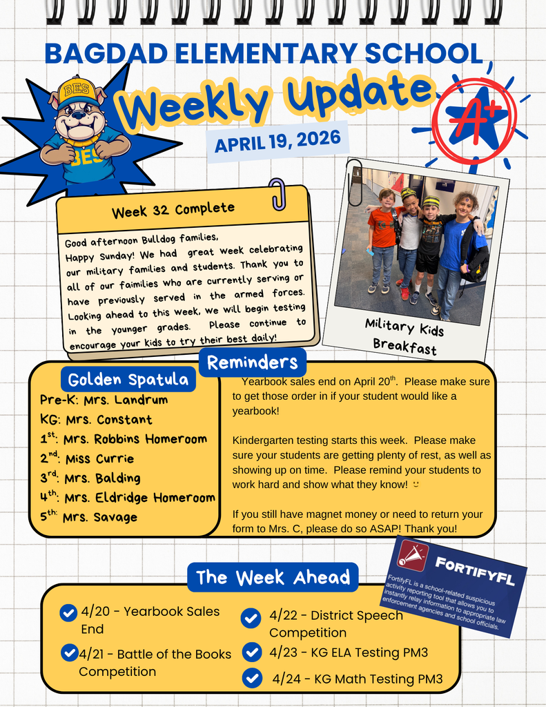 Weekly Update 4-19-26